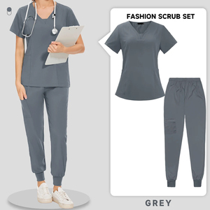 Uniformes de personal médico de calidad Amriss, uniformes unisex personalizados para clínicas y hospitales fabricados en Bangladesh por Six Season Global Team - Product Image 4