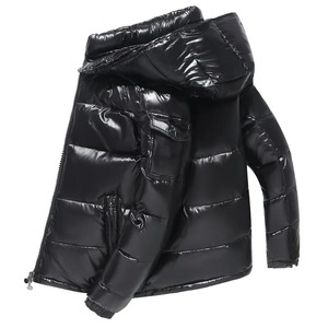 <b>Men</b> New Casual Zipper Hooded <b>Jacket</b> Breathable Wholesale Warm Puffer <b>Jacket</b> OEM <b>Men's</b> Winter <b>Jacket</b> Manufacturer - Product Image 1