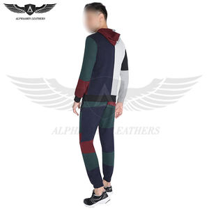 OEM/ODM survêtement personnalisé élégant haute performance pour usage extérieur nouveau produit tendance survêtement antibactérien pour adultes avec coupe automatisée - Product Image 2