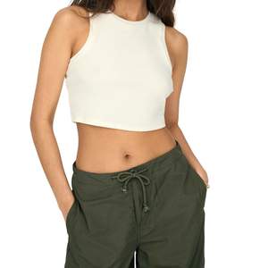 Gym Workout Clothing Loose Fit Comfortable Women Crop <b>Top</b> / Custom Logo Streetwear Women Pullover Gym Crop <b>Top</b> - Product Image 3