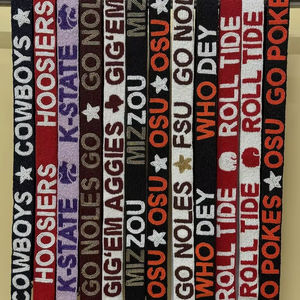 กระเป๋าโท้ทน้ำหนักเบา งานปักลูกปัดเก๋ไก๋ ทำด้วยมือ สายสะพายเปลี่ยนได้ ดีไซน์เฉพาะตัว ปรับแต่งสี/ขนาดได้ ลายดาว - Product Image 4