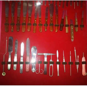 SurgiRight - Juego de 10 Piezas de Cuchillos Grandes Superiores de 7 Pulgadas, Espátula, Modelado de Cera, Instrumentos Dentales de Laboratorio, Cuchillas para Restauración Dental, Manual - Product Image 4