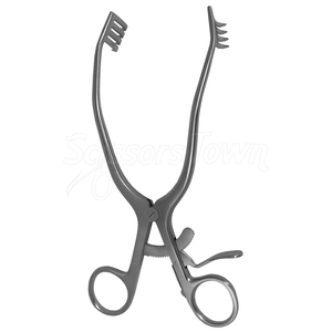 Retractor quirúrgico recto afilado 4x4 de acero inoxidable, instrumento quirúrgico de alta precisión de 7 pulgadas y 12 pulgadas - Product Image 1