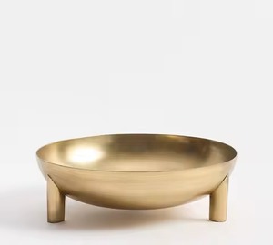 Unique Design Metal Dates <b>Bowl</b> For Homes Looking For Artistic Decor And Functional Daily Serving Options - Product Image 3