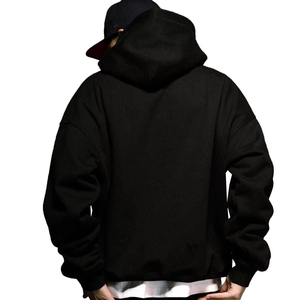 Sudadera con Capucha Extra Grande para Hombre, 100% Algodón de Alta Calidad, Traje Deportivo Cómodo, Logotipo Personalizado Bordado, Impresión, Impermeable y Transpirable - Product Image 4