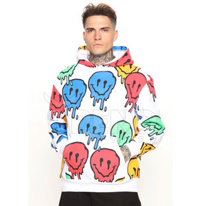 Pull à capuche en molleton de coton de haute qualité pour hommes personnalisé propre logo poche de créateur motif solide hiver XS taille tissu français - Product Image 1