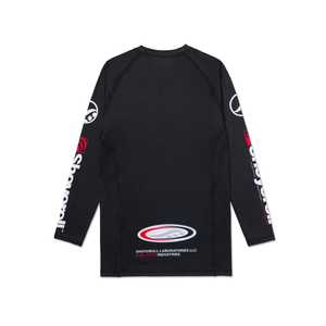 Logotipo personalizado de alta calidad Anti-UV UPF50 Venta al por mayor Jiu Jitsu MMA Hombres BJJ Impreso manga larga Rash Guard - Product Image 2
