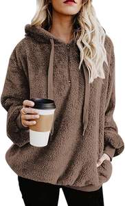 Sudaderas con Capucha, Sudadera Deportiva, Cómoda, Holgada, con Bolsillos, Sudadera con Capucha, Sudadera Deportiva de Forro Polar - Product Image 4