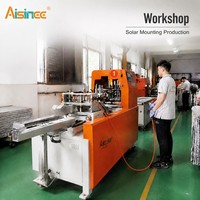 AISINEE Alüminyum Alaşımlı Çatı Güneş Paneli Montaj Sistemi - Oluklu Metal Çatı Montajı için Yüksek Stabiliteye Sahip PV Braket Kiti