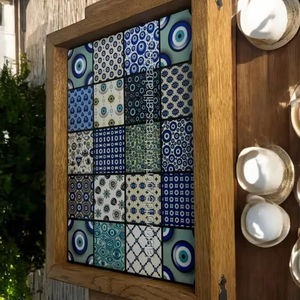 Plateau de service en bois au design tendance, pour cuisine, thé, café, de haute qualité, fait main, émaillé, imprimé sur mesure, compatible lave-vaisselle et micro-ondes - Product Image 1