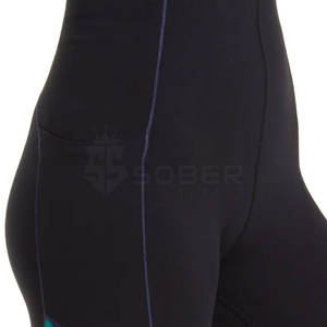 Mallas deportivas informales con logotipo personalizado, mallas de compresión de cintura media, diseño de Punto ligero y transpirable, último lanzamiento - Product Image 5