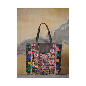 กระเป๋าช้อปปิ้งปอกระเจามีหลายขนาดสไตล์ดีไซน์และสีออกแบบโลโก้ตามสั่งสำหรับผู้หญิง - Product Image 1