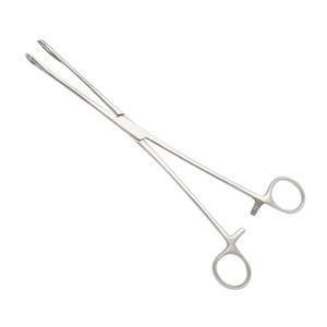 Pinces à éponges Foerster droites en acier inoxydable manuelles MEDZORA SURGICAL MS-3024 14cm certifiées CE classe I - Product Image 2