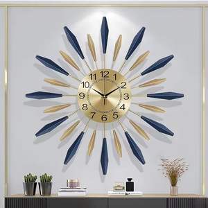Large Metal 3D Needle Wall <b>Clock</b> Luxury wall <b>clock</b> <b>machine</b> repair movement for quartz wall <b>clock</b> Large Luxury Quartz - Product Image 2