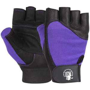 Guantes de Gimnasio Únicos y Personalizados de Cuero con Medio Dedo para Levantamiento de Pesas, Entrenamiento, Fisicoculturismo y Ejercicio - Product Image 3