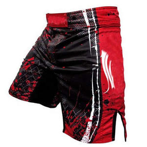 Shorts unisexes décontractés à taille mi-haute, personnalisables avec votre propre logo, séchage rapide, respirants, de haute qualité, pour les arts martiaux et la salle de sport - Product Image 4