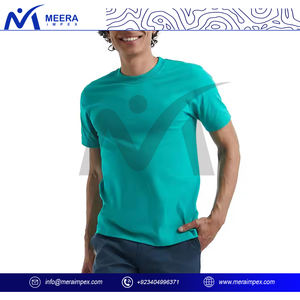 Nuevas camisetas de moda para hombre 100% Jersey de algodón 180gsm Color sólido manga corta transpirable secado rápido con patrón de letras - Product Image 2