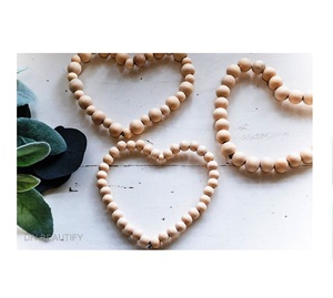 Cuentas de madera de colores personalizadas para fiesta de mujer de moda étnica multicolor en forma y tamaño, entrega rápida desde la India - Product Image 5