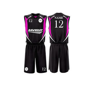 Uniforme de Baloncesto con Logotipo Personalizado, Jersey y Pantalones Cortos de Poliéster Transpirable de Secado Rápido, Ropa Deportiva de Equipo para Hombres, Mujeres y Jóvenes - Product Image 4