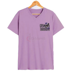 Camiseta Unisex Premium Vintage con estampado de gran tamaño Boxy Heavyweight para hombre, ropa de calle de algodón con gráfico de logotipo personalizado, tela de Jersey - Product Image 4