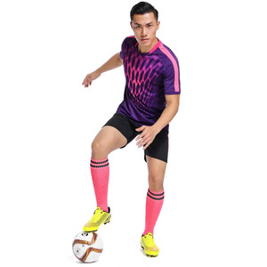 ชุดเสื้อเจอร์ซีย์ฟุตบอลสำหรับผู้ใหญ่ชุดฝึกฟุตบอลของผู้หญิงผู้ชายชุดฟุตบอลเด็กกางเกงขาสั้นชุดกีฬา - Product Image 4