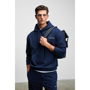 Sweat-shirt à capuche décontracté pour homme GRIMELANGE SCARN, en coton, doublé de polaire, brodé - Product Image 2