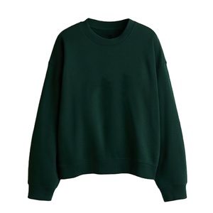 Sweat-shirts en molleton pour femmes, personnalisés avec logo imprimé, doublés, verts, décontractés, chauds, respirants, écologiques, pour l'hiver et l'été, très vendus 2026 - Product Image 1