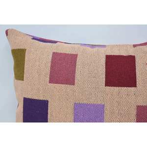 Almohada de lana de lujo moderna 20x28 pulgadas Beige Vintage patrón Rectangular tejido bordado cojín decorativo antideslizante - Product Image 2