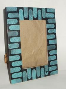 Elegant Stylish Handmade Bone Dot Pattern <b>Photo</b> <b>Frame</b> Rectangular Design for Home Decoration Wholesale Price - Product Image 4