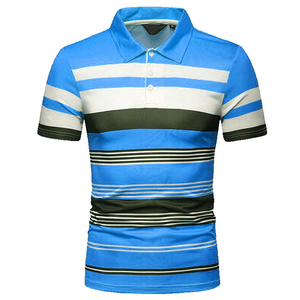 2025 meilleure qualité hommes respirant noir bande Slim Fit pour Polo T-Shirt personnalisé adulte mode coton vêtements garçons pour Polo - Product Image 3