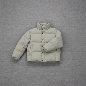 Chaqueta de Invierno con Logotipo Personalizado al por Mayor, Chaqueta de Lona con Cuello Camisero, Cortavientos, Chaqueta Bomber Unisex con Cierre Frontal - Product Image 6