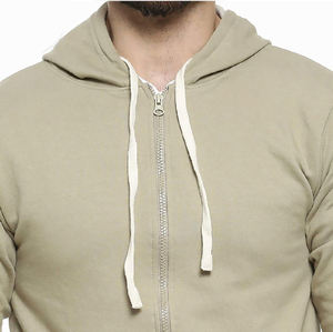 2026 nouveaux sweats à capuche personnalisés en gros, sweats à capuche à fermeture éclair intégrale, sweats à capuche en polaire vierges de haute qualité, unisexe, pour hommes - Product Image 3