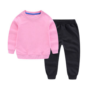 Pantalones de chándal de algodón, chándales, ropa de invierno para bebés, conjunto de ropa personalizada para niños, conjunto de chándal para niños - Product Image 2