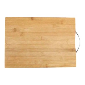 Planche à découper compacte en bois CB01, finition lisse, idéale pour la viande, les fruits, le pain et la décoration de table - Product Image 4