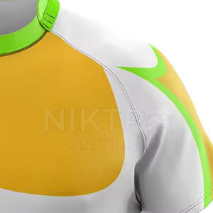 Camiseta de Rugby para Hombre 2026, 100% Poliéster, Transpirable, de Secado Rápido, Manga Corta, Logotipo Personalizado, Alta Calidad, para Venta en Línea - Product Image 4