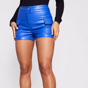 Shorts de Cuero para Mujer, Corte Ajustado, Nuevo Modelo, Transpirables, Impermeables, Resistentes al Viento, Ecológicos, Diseño OEM para Invierno - Product Image 6