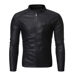Chaquetas Negras Profesionales Hechas a Mano con Piel de Vaca Genuina, Impermeables, Transpirables y Elegantes para Hombre, Abrigos de Invierno para Motociclistas - Product Image 2