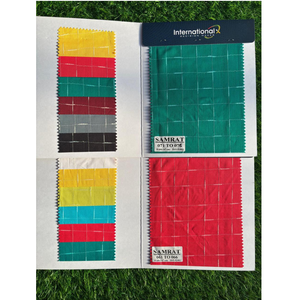 Bridger Antiestático Suave Algodón Suave Diario Kurtas Tela de camisa multicolor Técnica tejida de moda para textiles para el hogar - Product Image 1