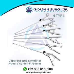 Soporte de aguja de entrenamiento laparoscópico Instrumentos de simulador de laparoscopia Equipo de práctica de cirugía - Product Image 2