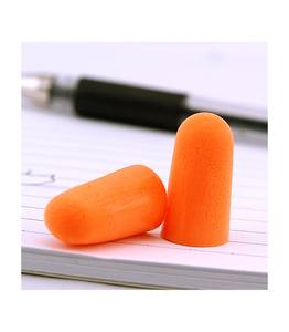 3M 1100 Tapones para los oídos desechables de espuma de poliuretano Forma de bala Push-In Protección contra el ruido suave e hipoalergénico - Product Image 2