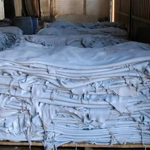 Cuir Wet Blue Split Biologique Premium de Haute Qualité pour Sacs à Main, Chaussures, Ceintures, Bagages, Vêtements - Qualité Export Industrielle - Product Image 1