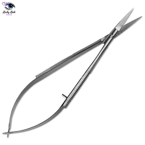 Wholesale Professional Quality Stainless Steel Curved Spring Scissor Tweezers Eco-Friendly New Design Low MOQ Pointed <b>Eyebrow</b> - Product Image 3