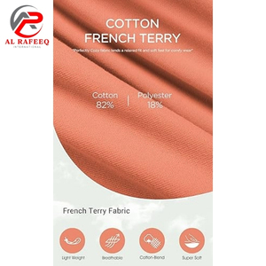 Shorts Deportivos de Mujer con Cintura Alta Elástica, Transpirables, de Felpa, con Cordón Ajustable, Ajustados, de Spandex/Poliéster - Product Image 4