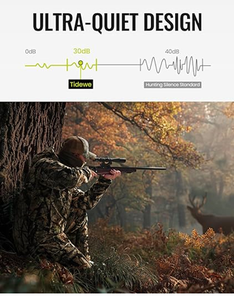 Ropa de Caza para Hombre, Chaqueta de Caza Compatible con Correa de Seguridad, Pantalones con Forro Polar, Silenciosa, Cálida y Resistente al Agua - Product Image 3