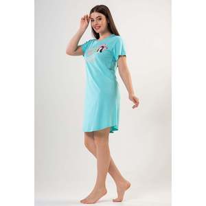 เสื้อยืดผู้หญิงทรงโอวัล BAYAN O YAKA KISA KOL ETEGI - Product Image 5