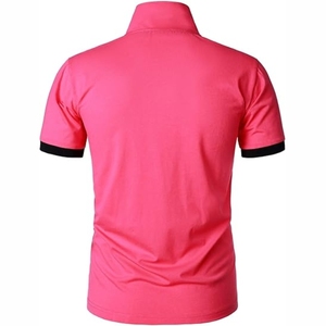 เสื้อโปโลสำหรับผู้ชายผ้าฝ้าย100% ดีไซน์เรียบง่ายแขนสั้นใส่สบายและมีสไตล์สำหรับฤดูร้อน - Product Image 6