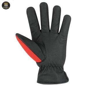 ถุงมือทำงานหนังวัวสำหรับผู้ชาย, ถุงมือนิรภัยสำหรับงานก่อสร้างในอุตสาหกรรมพร้อมถุงมือหนังป้องกันการลื่น - Product Image 5