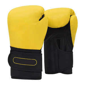 Gants de MMA pour le sparring et le grappling, mitaines d'arts martiaux à paume ouverte, avec support de poignet en cuir, pour sports de combat, boxe et MMA - Product Image 1