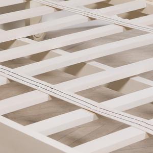 Gabriel Hecho de Madera de Caoba de Alta Calidad con Tallado y Color Blanco para Muebles de Dormitorio - Product Image 6