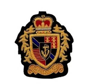 แผ่นป้ายปักลายทำด้วยมือทำด้วยลวดแท่ง100% โลโก้ตามความต้องการของ2024 - Product Image 5